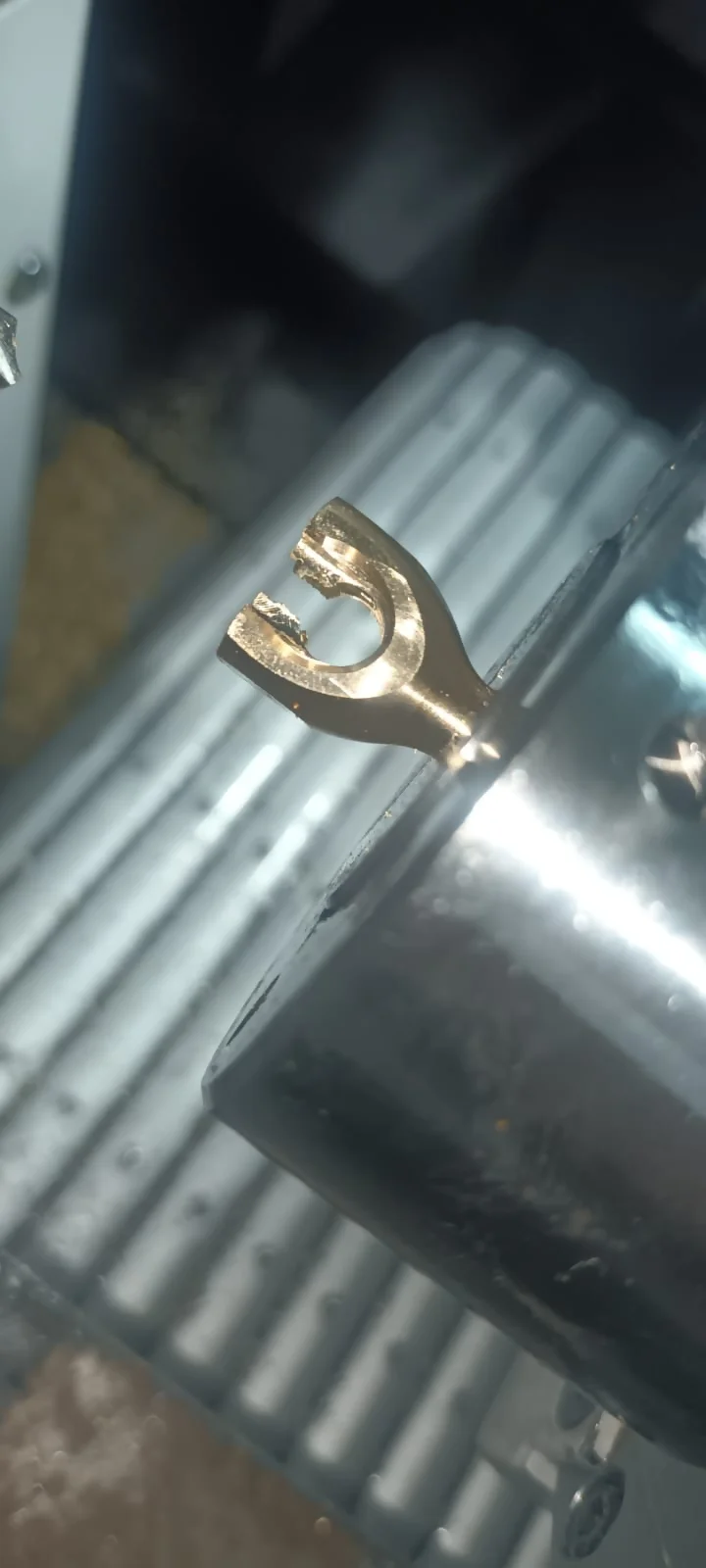 Pieza mecanizada CNC